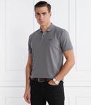 Поло мужское Boss Green с принтом, серый - фото 3