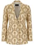 Вышитый блейзер ETRO, нейтральный цвет - фото