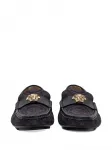 Узорчатые мокасины VERSACE, черный - фото 2