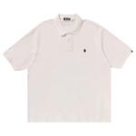 Поло BAPE Ape Head One Point Polo 'Ivory' - фото