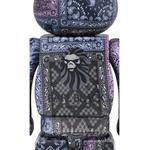 BE@RBRICK Bearbrick X Bape Black Bandana - фото 4