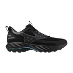 Кроссовки Mizuno Wave Rider GORE-TEX 3 Super Wide, Black Grey - фото