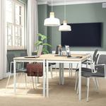 Конференц-стул LÄKTARE IKEA, цвет medium grey/white - фото 15