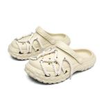 Сабо унисекс Oubt, хаки - фото 4