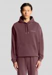 Толстовка Lyle & Scott SCRIPT HOODIE, X Dusky Maroon/Red - фото