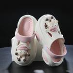 Детские сабо Kids Marcolor, бежевый/хаки - фото 3