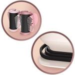 Бигуди Proluxe H9100 с подогревом, технологией Optiheat и инновационным дизайном зажимов — 2 размера (25 мм, 32 мм), розовый/черный — одинарные, Remington - фото 3