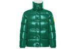 Пуховик мужской зеленый Moncler - фото