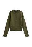 Кардиган New Look COMPACT CREW NECK, Khaki - фото 5