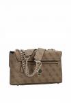 Сумка кросс-боди Guess ECO ERICA SCHULTER, Latte Logo/Brown - фото 4