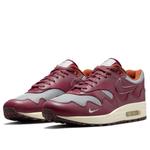 Кроссовки x patta air max 1 'rush maroon' Nike, серебряный - фото 3