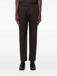 Брюки прямого покроя PT Torino, коричневый - фото