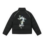 Пуховик Unisex HARSH AND CRUEL, черный - фото 3