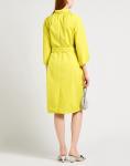 Платье миди Dries Van Noten, лаймовый - фото 4