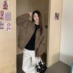 OWOX Кожаная куртка унисекс, Blue Jacket - фото 8