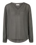 Блузка Kaffe Amber, дымчато-серый - фото