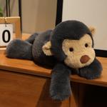 Очаровательные плюшевые куклы Smiji Monkey высотой 40 см MLING, синий - фото 8