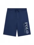 Шорты с логотипом POLO RALPH LAUREN KIDS, синий - фото