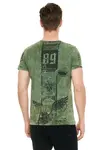 Футболка Rusty Neal с современным принтом, хаки - фото 5