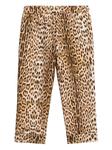 Леггинсы с принтом Jaguar Roberto Cavalli Junior, коричневый - фото 2