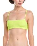Топ-танкини Bond-eye Swim Strap Saint Crop, зеленый - фото