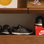 Кроссовки dunk low retro prm Nike, черный - фото