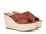 Lorie Espadrille Wedge Сандалии Vintage Foundry, Red - фото 8