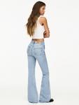Расклешенные джинсы Pull&Bear, Blue Denim - фото 5