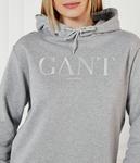 Свитер Regular fit Gant, серый - фото 4