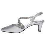 Туфли-трещотки Emerald Easy Street, silver satin synthetic - фото 4