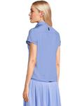Поло Jamie Sadock Solid Sunsense Polo with Mesh Overlay, индиго - фото 3