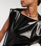 Асимметричное джинсовое платье Rick Owens, черный - фото 5