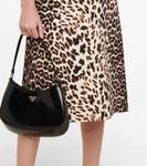 Шерстяное платье миди с леопардовым принтом Prada, Albino - фото 5