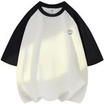 Футболка Unisex Doraemon, светло-хаки и черный - фото 2