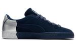 Замшевые кроссовки для скейтбординга Puma унисекс, Navy/Silver - фото 2