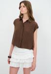 Блуза adL SHORT SLEEVE, Brown - фото 6