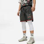 Баскетбольные шорты Badfive мужские черные жаккардовые Lining, черный - фото 2