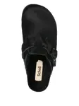 Бостонские сабо из овчины Scholl, черный - фото 4