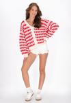 Кардиган myMo Cardigan, Red Multicolor/Red - фото 2