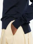 Джемпер из кашемировой смеси JIL SANDER, синий - фото 5