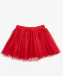 Комбинированная юбка-пачка из тюля для девочек First Impressions, красный - фото 2
