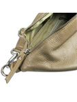 Наплечная сумка Toscanto Gürteltasche Leder beige, taupe ca. 37cm - фото 4