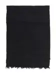 Потертый шарф Rick Owens, черный - фото