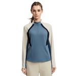 Женский лонгслив DESCENTE, Dk-Chocolate Plum - фото 11