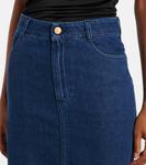 Юбка миди из денима Sera Tove, Mid Blue - фото 4