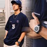 CASIO Часы Unisex Liquid Crystal/Analog Dual Display Series Black Watch, Black Dial - фото 10