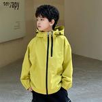 Детская куртка с капюшоном Moderate EASTERN CAMEL, butterfly желтый - фото 3