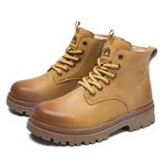 Мужские ботинки Cahhrrn X Martin Boot Men Beige Tepor - фото 3