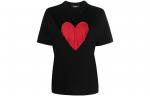 Футболка с сердцем DSQUARED 2, черный - фото 3