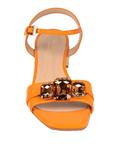 Сандалии Baldinini, оранжевый - фото 4